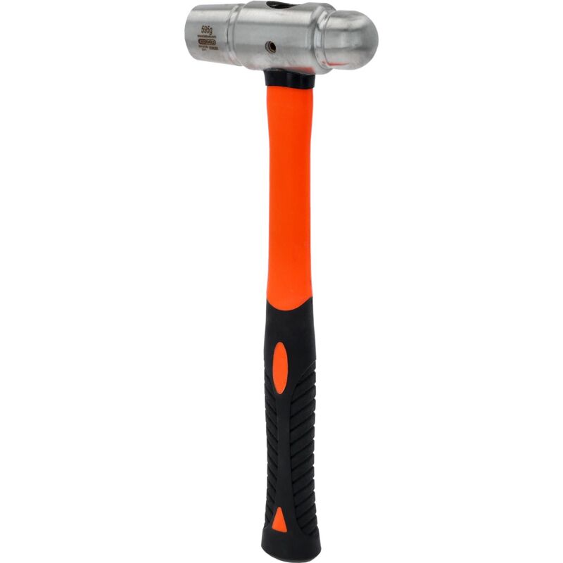 

KS TOOLS Martillo de bola STAINLESS STEEL con mango de fibra de vidrio, 440g