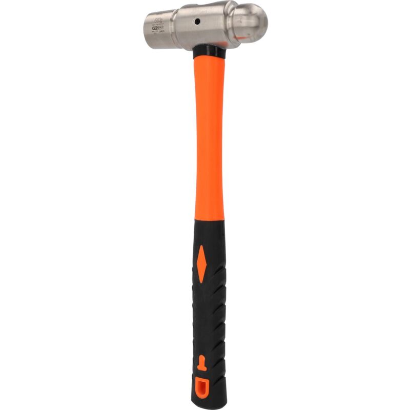 

KS TOOLS Martillo de bola STAINLESS STEEL con mango de fibra de vidrio, 680g