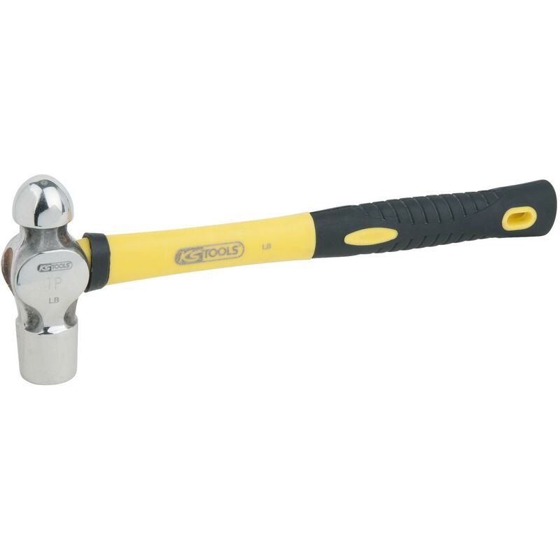 

Kstools - KS TOOLS Martillo de bola STAINLESS STEEL con mango de fibra de vidrio, 340g