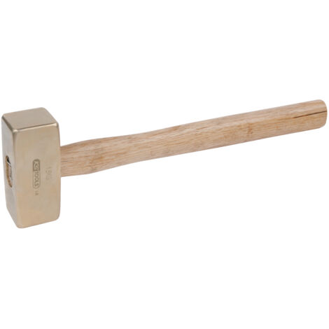 KS Tools - Massette BRONZEplus manche hickory, tête 3000g, 900mm - 963.2055