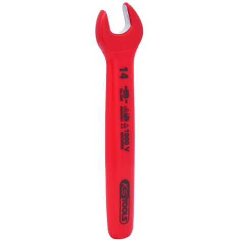 KS Tools Maulschlüssel mit Schutzisolierung, 14 mm