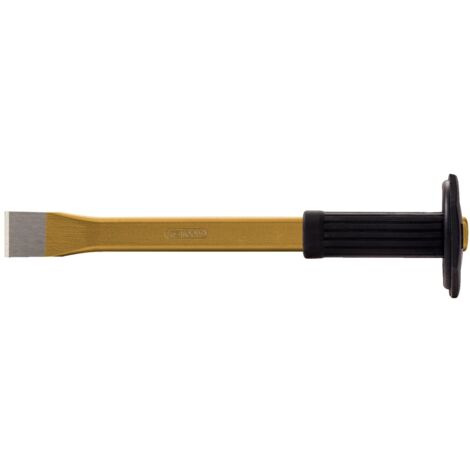 KS Tools Maurermeißel mit Handschutzgriff,flach oval,31x300mm - 162.0203