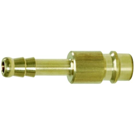 KS Tools Messing-Stecknippel mit Schlauchtülle, Ø6mm
