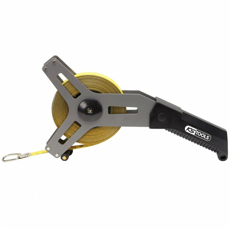 Kstools - Mesure longue, ruban acier 20m ks tools