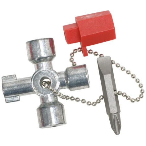 KS Tools - Mini clé universelle pour armoire éléctrique - 130.1010