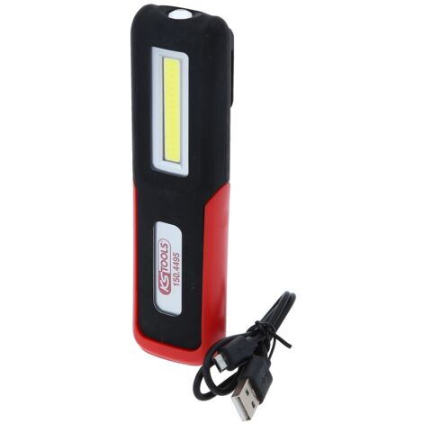 KS Tools Mobile Werkstatt-Handlampe, knickbar, 3 W COB LED