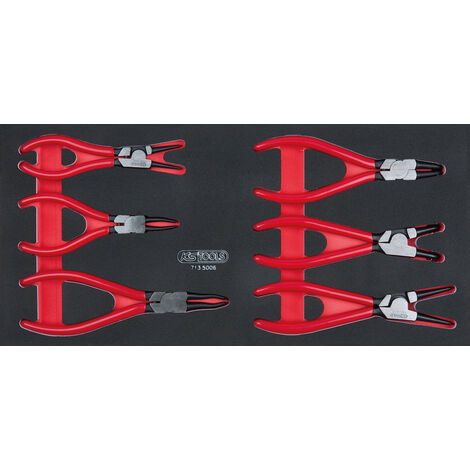Module De Clés à Pipe 1/3" KS Tools - 6 Pans, Pour Servante Ou Établi, Empreinte Découpée Laser