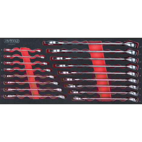 KS Tools - Module de clés mixtes ULTIMATE, 17 pièces - 713.2017
