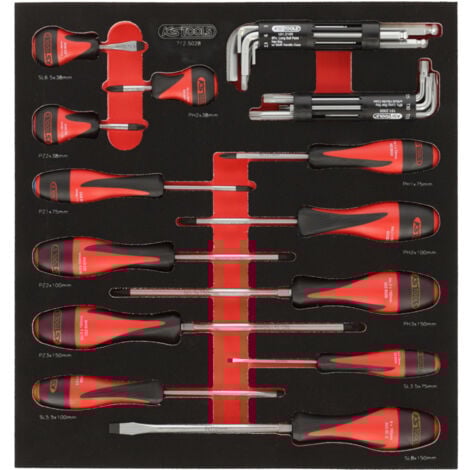 KS Tools - Module de vissage, 28 pièces - 712.5028
