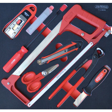 Kstools – Module de servante 8 pièces – Mousse imputrescible – Dimensions L.390 x l.375 x H.35 mm – Empreinte découpée au laser