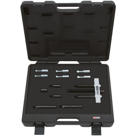Ks Tools – Module universel pour roulements à billes grand modèle 21 pièces – Extraction rapide sans démontage – Pour roulements ISO 6207-6211, 6205-6208, 6303-6305