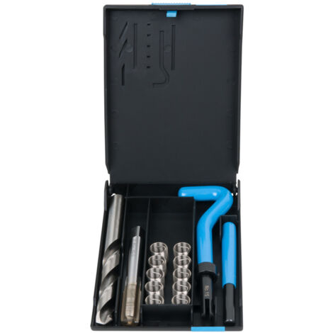 KS Tools Nirostahl Gewinde-Reparatur-Satz M12x1x17mm, 14-tlg - 150.6100