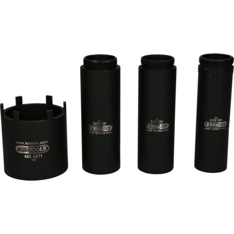 KS Tools Nutmuttern-Schlüssel-Satz mit 3 Führungsrohren für Mercedes, Ø 63 mm, 4-tlg - 460.5620