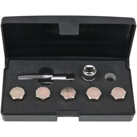 KS TOOLS Ölablassschrauben-Gewindereparatur-Satz, 12-tlg. M12 x 1,5