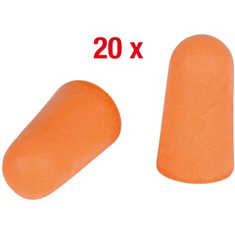 KS Tools Ohrstöpsel PU, ohne Schnur, 20 Paar