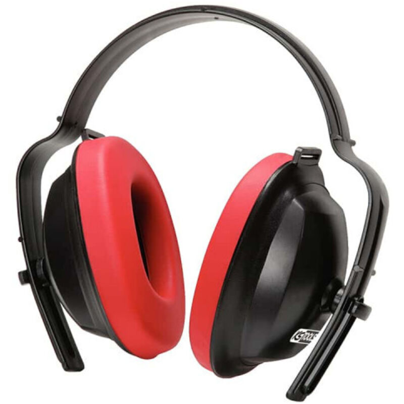 KS TOOLS Auriculares con cancelación de ruido - Rojo - 19 dB - 310.0130