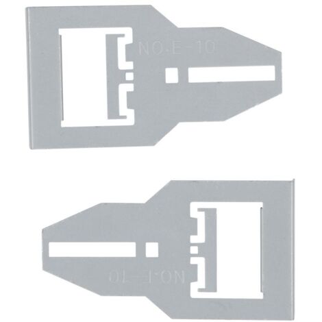 KS TOOLS Outils de démontage d'autoradio Clarion, 2 pcs ( 500.1387 )