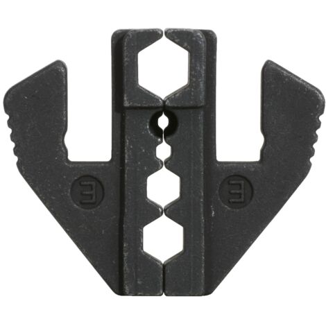KS Tools Paar Crimp-Einsätze für Koaxstecker, Ø 6,50 / 5,41 / 1,72 mm