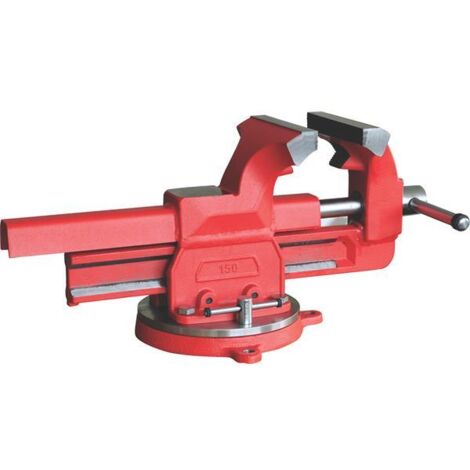 KS Tools Parallel-Schraubstock mit Drehteller, 147 mm