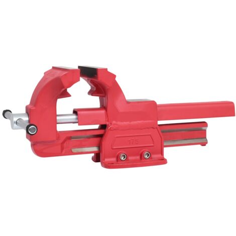 KS Tools Parallel-Schraubstock ohne Drehteller, 175 mm