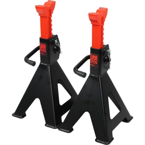 KS Tools performance Stahl-Unterstellbock mit Schnellverstellung, 12000 kg, paarweise