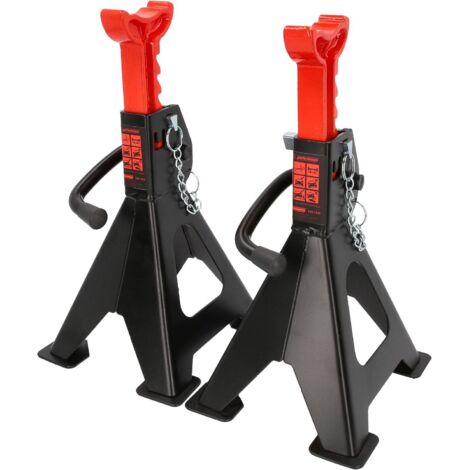 KS Tools performance Stahl-Unterstellbock mit Schnellverstellung, 2000 kg, paarweise