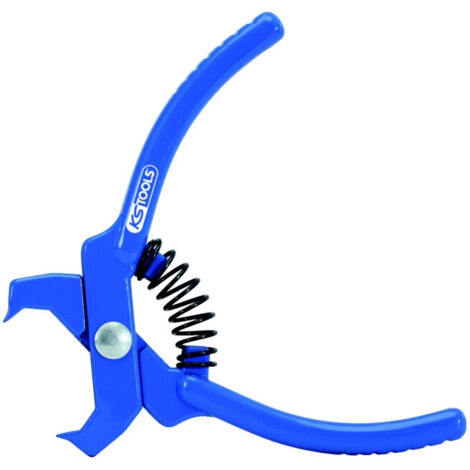 KS TOOLS Pince à clips, bleue, droite, 100 mm ( 115.1098 )