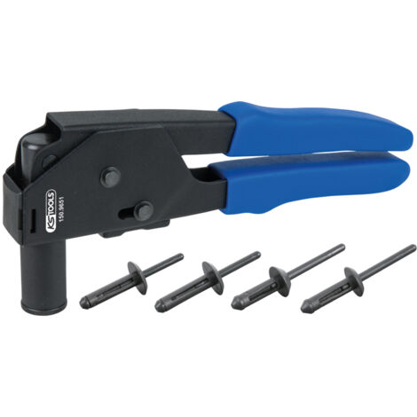 KS Tools - Pince à riveter avec rivets plastique - 150.9650