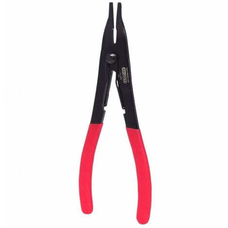 Ks Tools – Pince circlips 240mm – Acier Chrome Molybdène – Ouverture 0-20mm – Pour montage et démontage de circlips à joncs