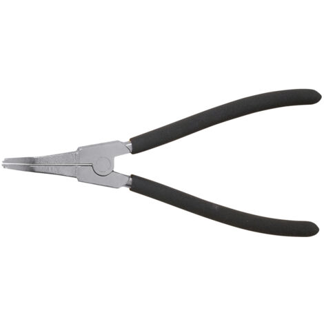 Ks Tools – Pince circlips droite 210mm – Chrome Vanadium – Fermeture automatique pour clips rotule et soufflet – Accès facile aux clips extérieurs