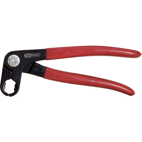 KS Tools - Pince coudée pour conduites de carburant, 0-24 mm - 115.1099