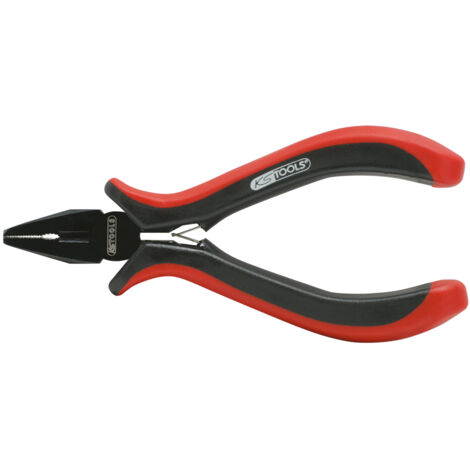 Kstools – Pince électronique universelle 120 mm – Norme ESD pour décharge électrostatique – Ouverture automatique – Poignées bi-matière
