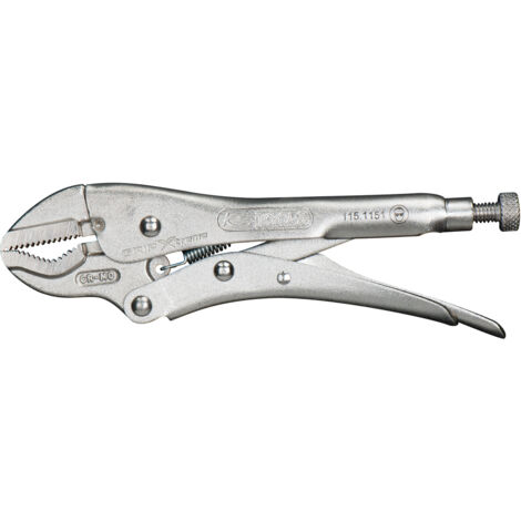 KS Tools - Pince étau à mors en V, 0-25 mm - 115.1151