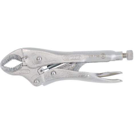 Ks Tools – Pince étau GRIPfix Xtreme 7 pouces – Mâchoires dentées forgées – Capacité d'ouverture 0-40 mm – Acier Chrome Vanadium extra-fin