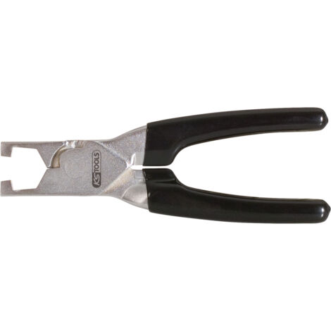 Kstools – Pince pour raccords rapides de conduites de carburant 0-30 mm – Acier – Poignée gainée PVC – Pour maintenance véhicules