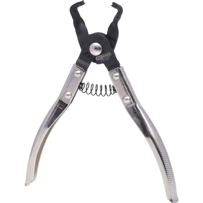 

KS TOOLS Alicates para abrazaderas de mangueras con prisma de impresión, 8-18 mm