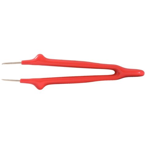 KS Tools Pinzette mit Schutzisolierung, spitz, 11mm - 117.1626