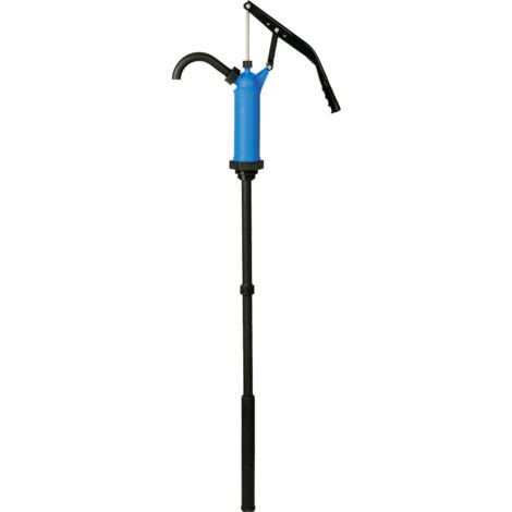 Kstools – Pompe à levier anticorrosion pour AdBlue® – Corps en plastique robuste – Joints en Viton® – Raccord fileté 2' BSP – Longueur tuyau 600-900 mm