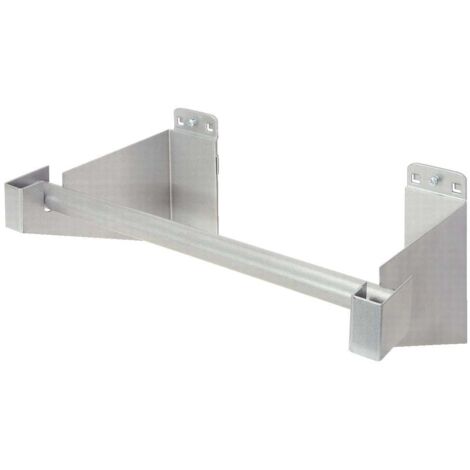 Ks Tools – Porte-rouleau de papier 8600879 – Tôle d'acier zinguée – Fixation à trous 10x10mm – Largeur 355mm – Hauteur 120mm