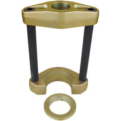 Kstools – Presse universelle 9 pièces – Bague d'adaptation et plaque ouverte – Utilisation avec vérin hydraulique – Coffret de rangement