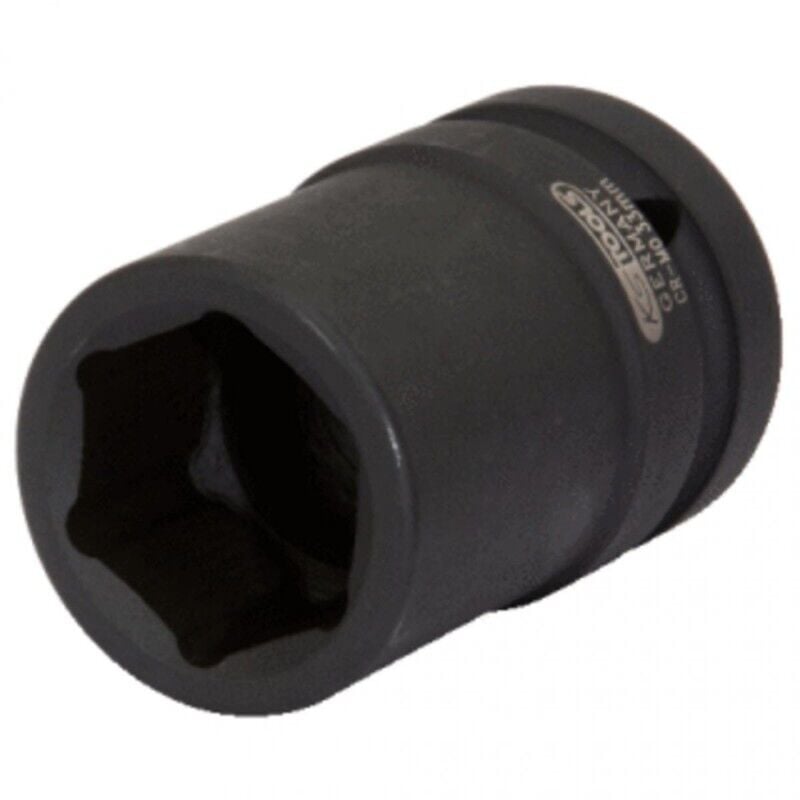 Kstools - 1' Douilles à chocs 6 pans, mi-longues, 27mm