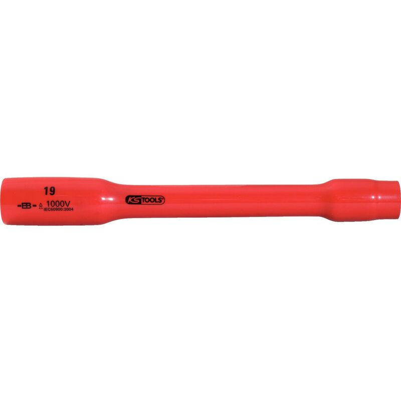 Kstools - Douille 1/2' avec revêtement isolant, xl, 27 mm, 255 mm