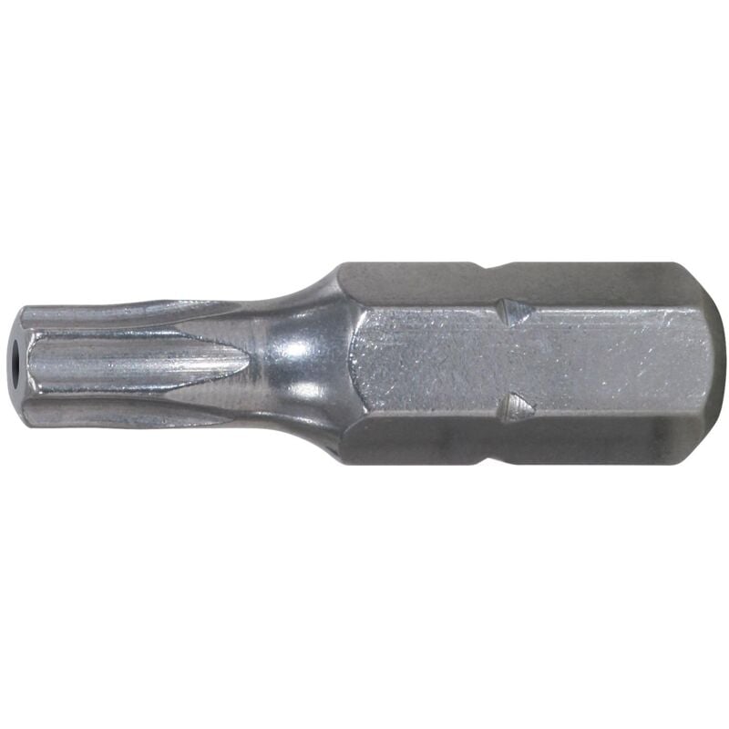

KS TOOLS 1/4' Punta STAINLESS STEEL para tornillos Torx con orificio frontal, 25 mm, TB20