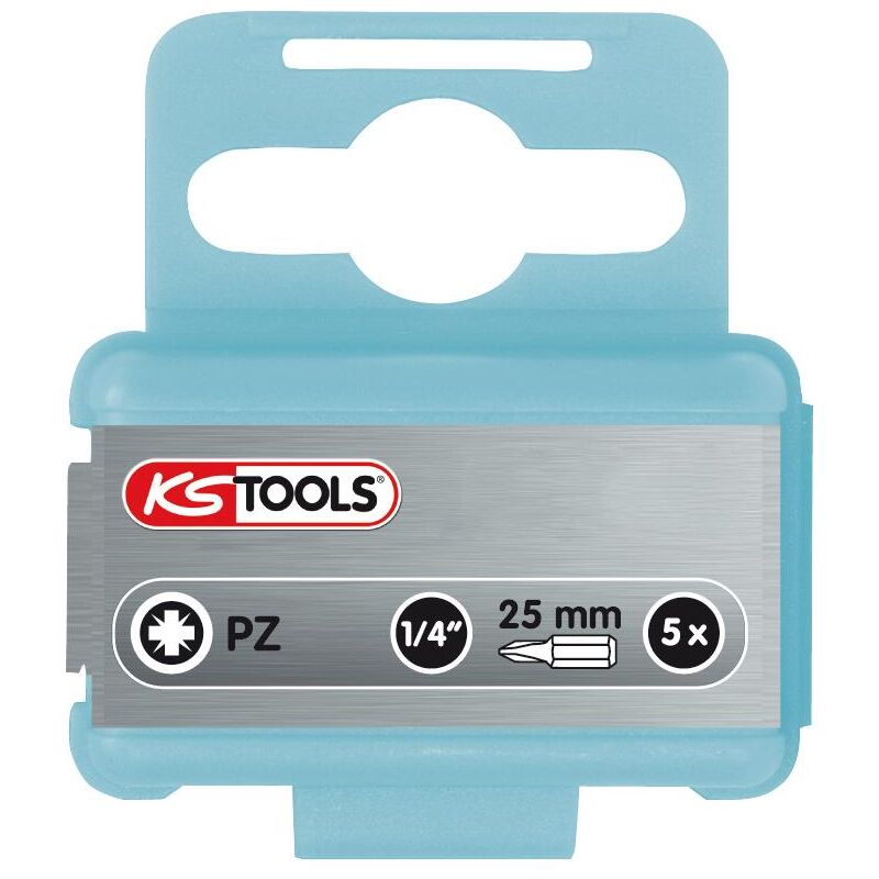 

KS TOOLS 1/4" Bit Inox PZ2, 25mm, paquete de 5