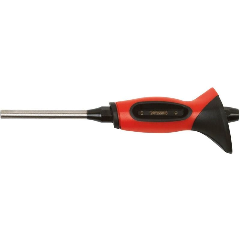 

KS TOOLS Botador para pasadores con mango protector 3 mm