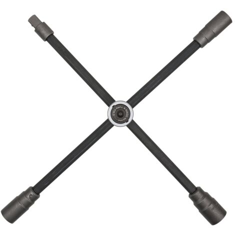 KS Tools Rad-Kreuzschlüssel mit Gleitgelenk für NKW, 3/4x24x27x32 mm