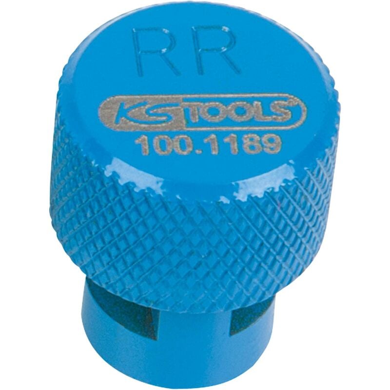 

KS TOOLS Vaciador de neumáticos para TPMS, azul, trasero derecho