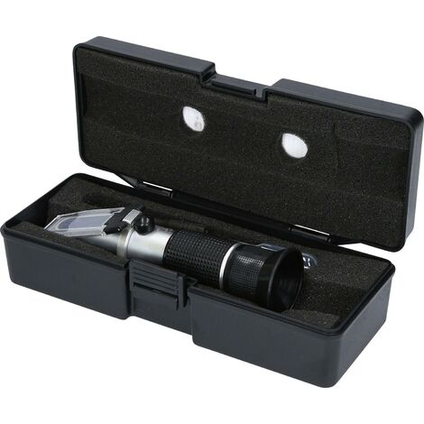 KS TOOLS Réfractomètre- Appareil de contrôle optique pour liquide de batteries, liquide de refroidissement et additifs AdBlue®