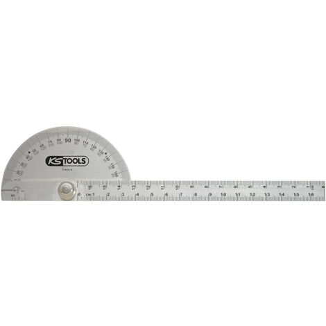KS Tools - Reglet d'angle en inox, L.220 mm - 300.0700