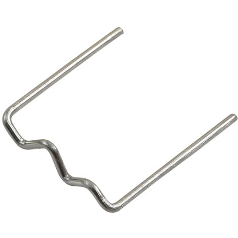 KS Tools Reparaturklammer U-Form, legierter Stahl, Ø 0,8 mm, 50 Stück - 150.1063